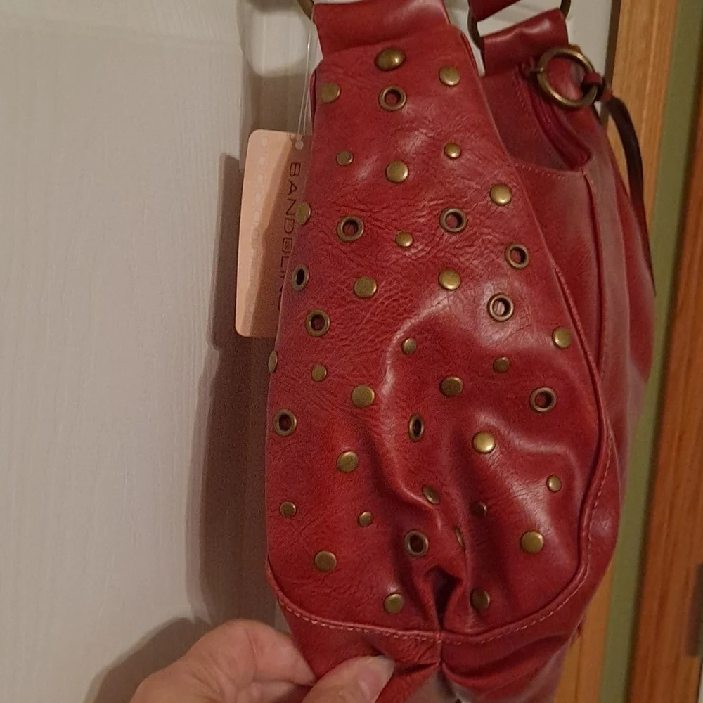 Bandolino Red Hobo/Shoulder Bag